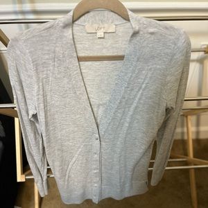 Loft button down cardigan